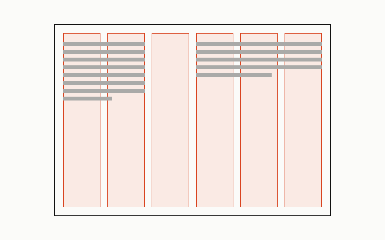 Grid: a drawn diagram with the grid marked in vermilion.
