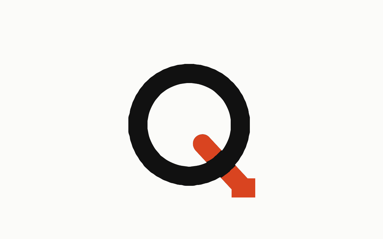 Tail: a letter in Drew Slab Regular with the tail marked in vermilion.