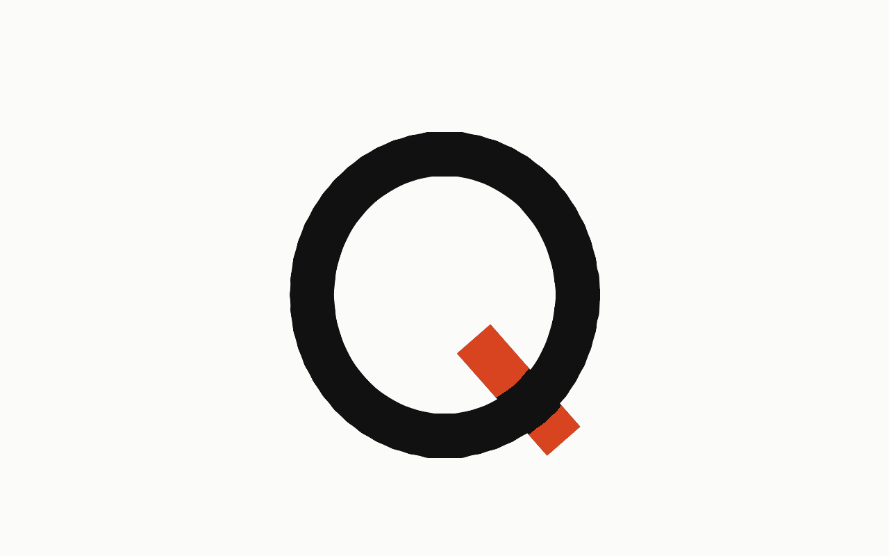 Tail: a letter in the house face with the tail marked in vermilion.
